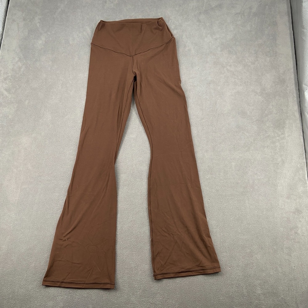 Offline By Aerie Real Me Xtra High Waisted Bootcut Leggings Womens Large Brown‎